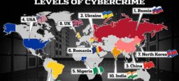 کدام کشورها بیشترین میزان جرایم سایبری در جهان را دارند؟ + اینفوگرافیک