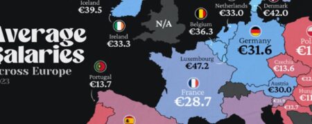 میانگین دستمزد در کشورهای اروپایی چقدر است؟ + اینفوگرافیک