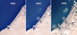تایم‌لپس Google Earth که تغییرات زمین را در ۳۷ سال اخیر نشان می‌دهد + ویدیو