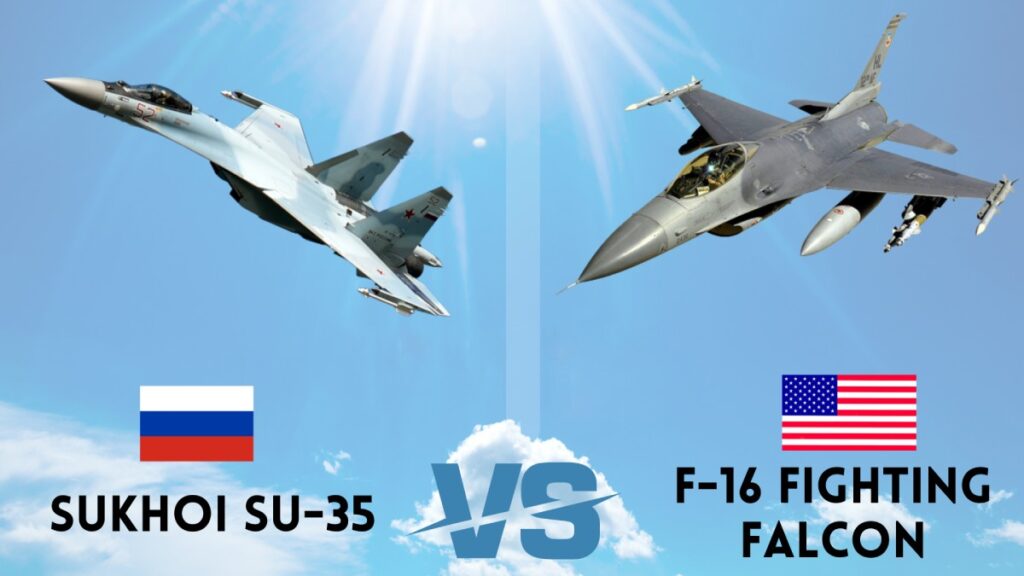 F-16 Fighting Falcon یا Su-35 Flanker-E؛ افعی آمریکایی بهتر است یا مهاجم روسی؟