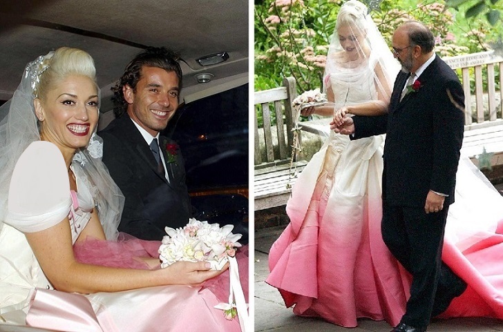 3 PAY WEDDING OF GWEN STEFANI AND