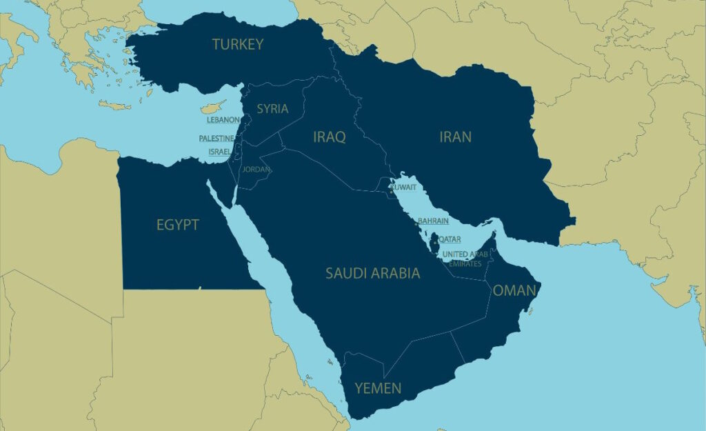 قوی ترین کشورهای خاورمیانه از لحاظ اقتصادی، نظامی و فرهنگی