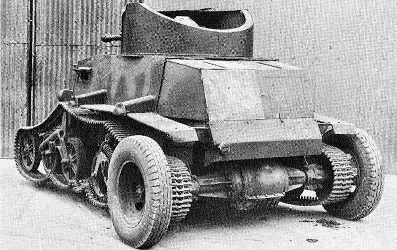 عجیب‌ترین خودروهای رزمی در جنگ جهانی دوم
