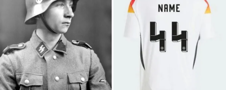 دردسر لباس شماره ۴۴ تیم ملی فوتبال آلمان برای آدیداس به خاطر شباهت به نماد نازی ها