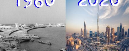 ویدئوی جالب از سیر تکامل خیره کننده شهر دبی از ۱۹۶۰ تا به امروز در ۲ دقیقه [تماشا کنید]