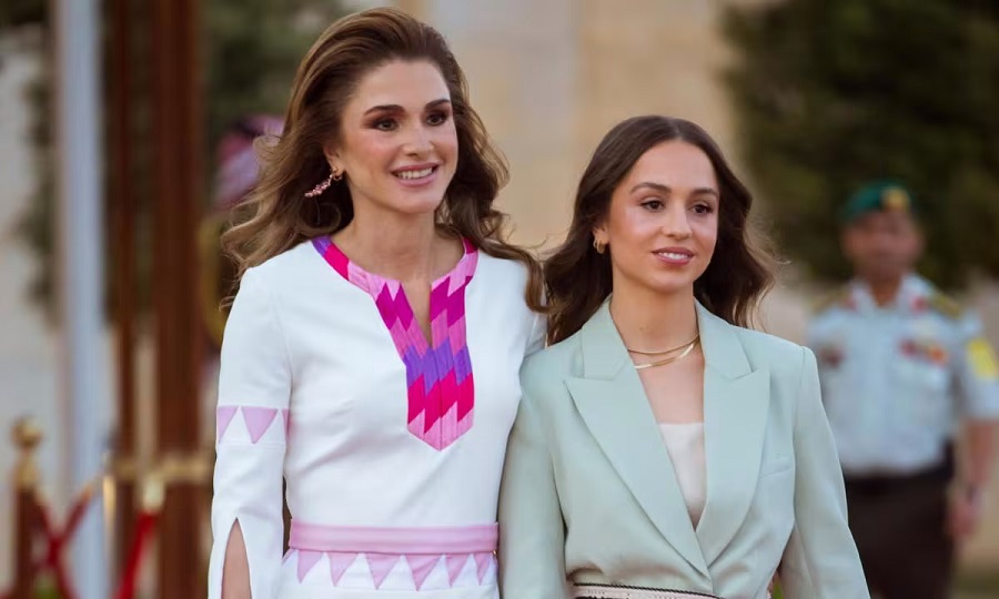 queen rania of jordan s daughter is engaged see her ring