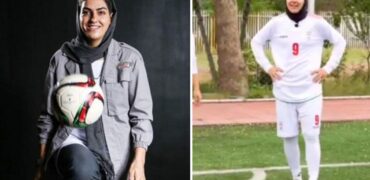 رکوردشکنی زهرا قنبری ستاره‌ لیگ فوتبال زنان در چالش کرنر + ویدیو