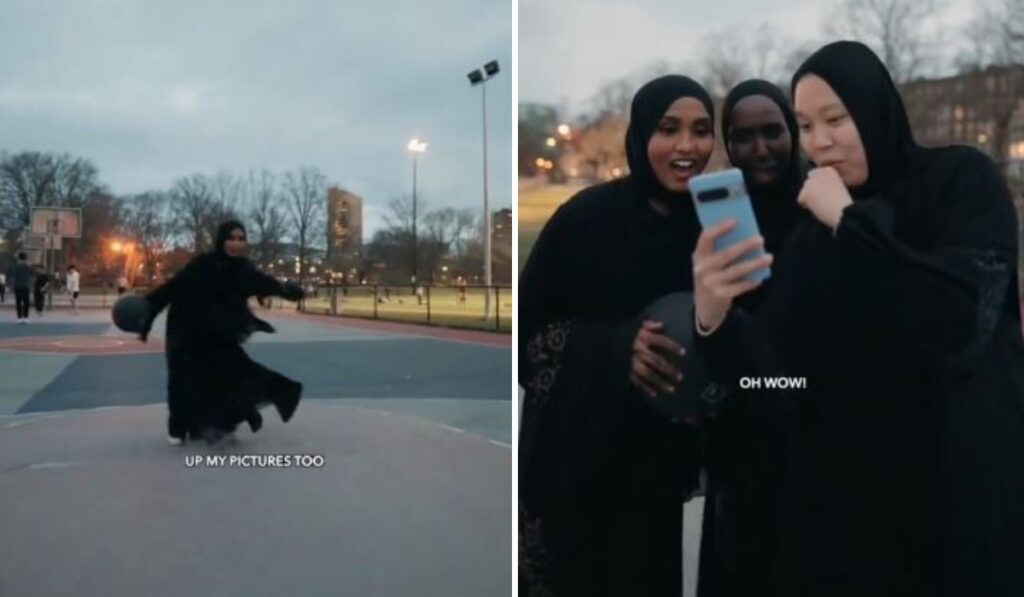 تصاویری متفاوت از ۳ زن مسلمان در آمریکا در یک ویدیوی تبلیغاتی + ویدیو