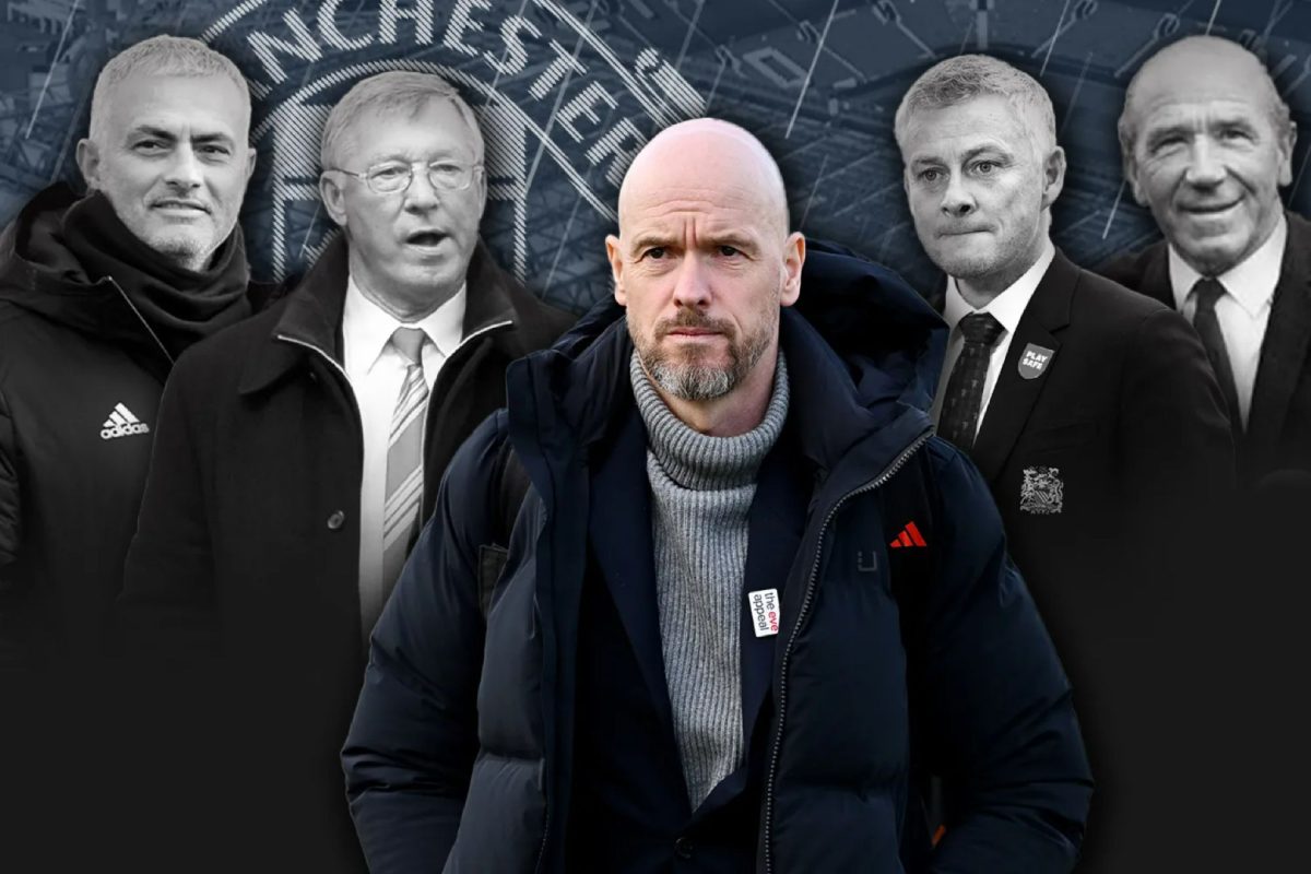 عملکرد اریک تن هاگ در مقایسه با سایر مربیان منچستر یونایتد چگونه بوده است؟