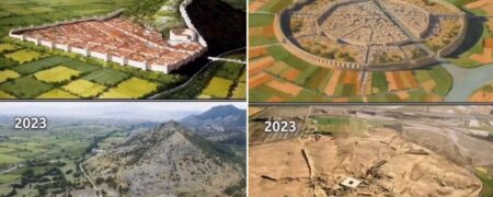 مقایسه وضعیت فعلی مکان‌های باستانی با آنچه در گذشته به نظر می‌رسیدند + ویدیو