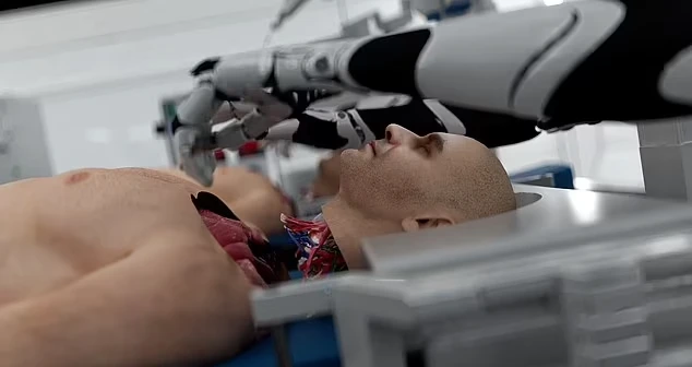 تصاویر عجیب از جراحی پیوند سر با استفاده از ربات ها و هوش مصنوعی + ویدیو