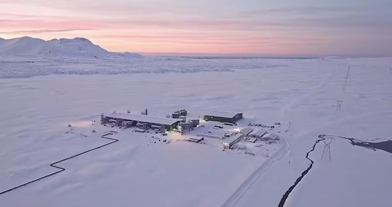 رونمایی از «ماموت»؛ نیروگاه عظیم مکش CO2 از هوا در ایسلند