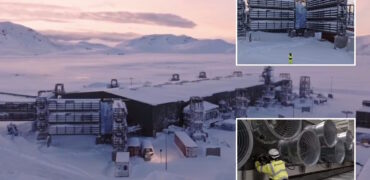 ساخت نیروگاه عظیم مکش CO2 از هوا در ایسلند؛ گامی در راه مبارزه با تغییرات اقلیمی