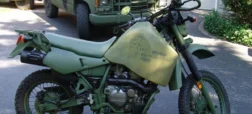 M1030-M1؛ نسخه نظامی موتورسیکلت کاواساکی در خدمت ارتش آمریکا + ویدیو