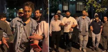اجرای خیابانی عجیب بنیامین بهادری باز هم او را سوژه کرد + ویدئو