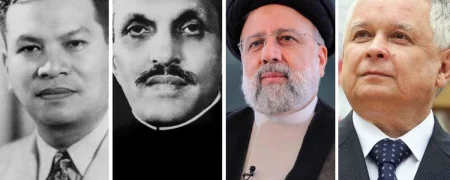 مقام‌‌های بلندپایه کشورهای مختلف که در سانحه هوایی جان باختند + اینفوگرافی