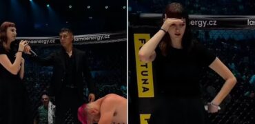 مبارز MMA پس از باخت در مسابقه از دوست دخترش خواستگاری کرد و جواب رد شنید!