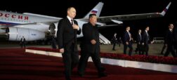 سفر ولادیمیر پوتین به کره شمالی پس از ۲۴ سال با هواپیمای ایلیوشین ایل-۹۶