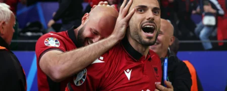 سریع ترین گل تاریخ یورو توسط مهاجم آلبانی به ایتالیا و واکنش جالب طرفداران + ویدیو