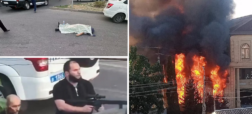 جزئیات حملات تروریستی مرگبار در داغستان روسیه که به مرگ ۱۵ پلیس انجامید + ویدئو