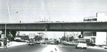 اولین پل هوایی تهران در چه سالی و کجا ساخته شد؟