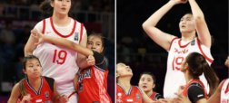 پدیده بسکتبال زنان چین با ۲ متر و ۲۰ سانتیمتر قد که توجهات را به خود جلب کرده است