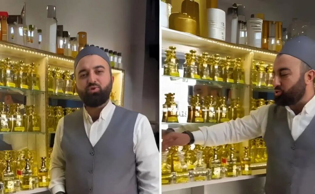 فروش «رایحه شهید» توسط یک عطر فروش ترکیه ای! + ویدیو