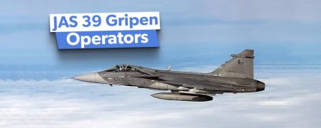 چه کشورهایی جنگنده سوئدی JAS 39 Gripen را در اختیار دارند؟