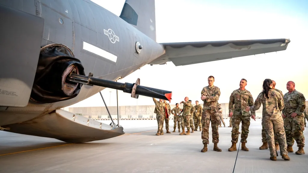 هواپیمای توپ دار AC-130J Ghostrider 