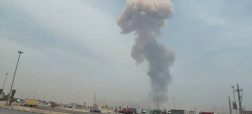 ویدیوی دلخراش از قربانی انفجار بندر شهید رجایی با پوست کندهشده در خیابان