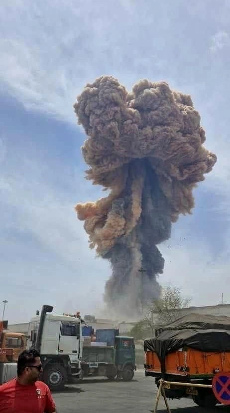 حادثه انفجار در بندر رجایی