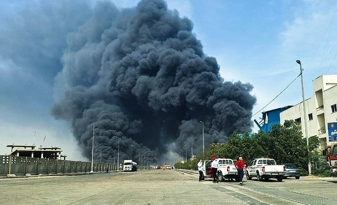 حادثه انفجار در بندر رجایی