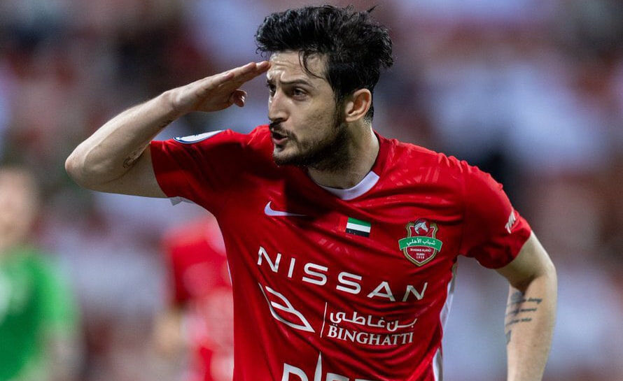 انتشار تصاویری از دیدار سردار آزمون و همسرش با حاکم دبی