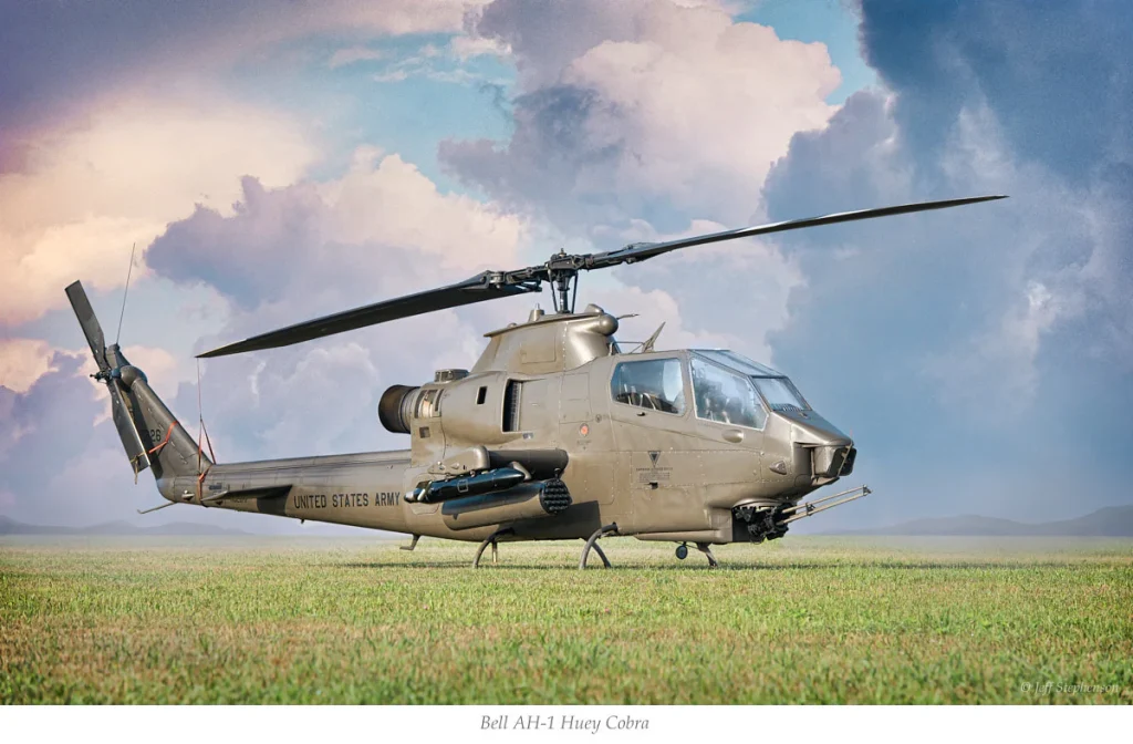 ماجرای جالب توسعه هلیکوپتر تهاجمی AH-1 COBRA در دوران جنگ ویتنام