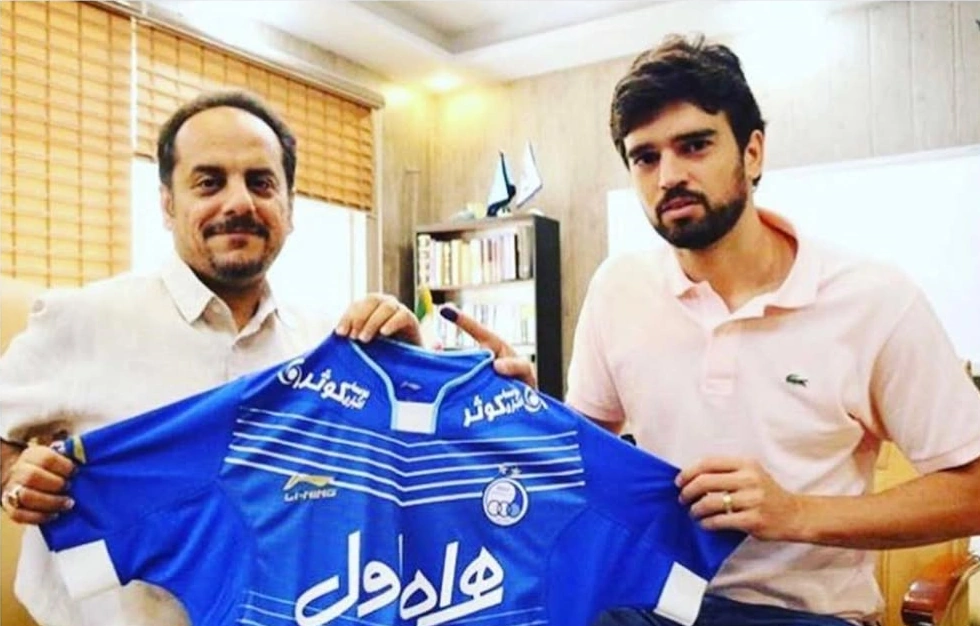 لئاندرو پادوانی با مدیر استقلال