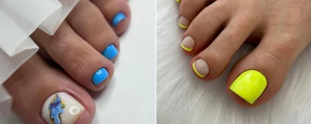 ۱۰ رنگ پدیکور ترند تابستان ۱۴۰۴ برای ظاهری بی‌نقص با صندل