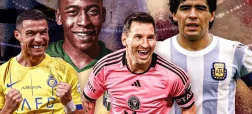 ۱۰ فوتبالیست برتر جهان از نظر فدراسیون بین‌المللی تاریخ و آمار فوتبال (IFFHS)