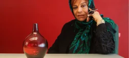 گوهر خیراندیش در کنار جواد عزتی و هومن سیدی در پشت صحنه سریال «وحشی» + ویدیو
