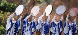 تصاویر زیبا از جشن بزرگ «هزار دف» در کردستان