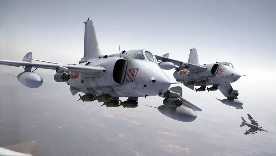 جت های جنگنده Nanchang Q-5 'Fantans' چین