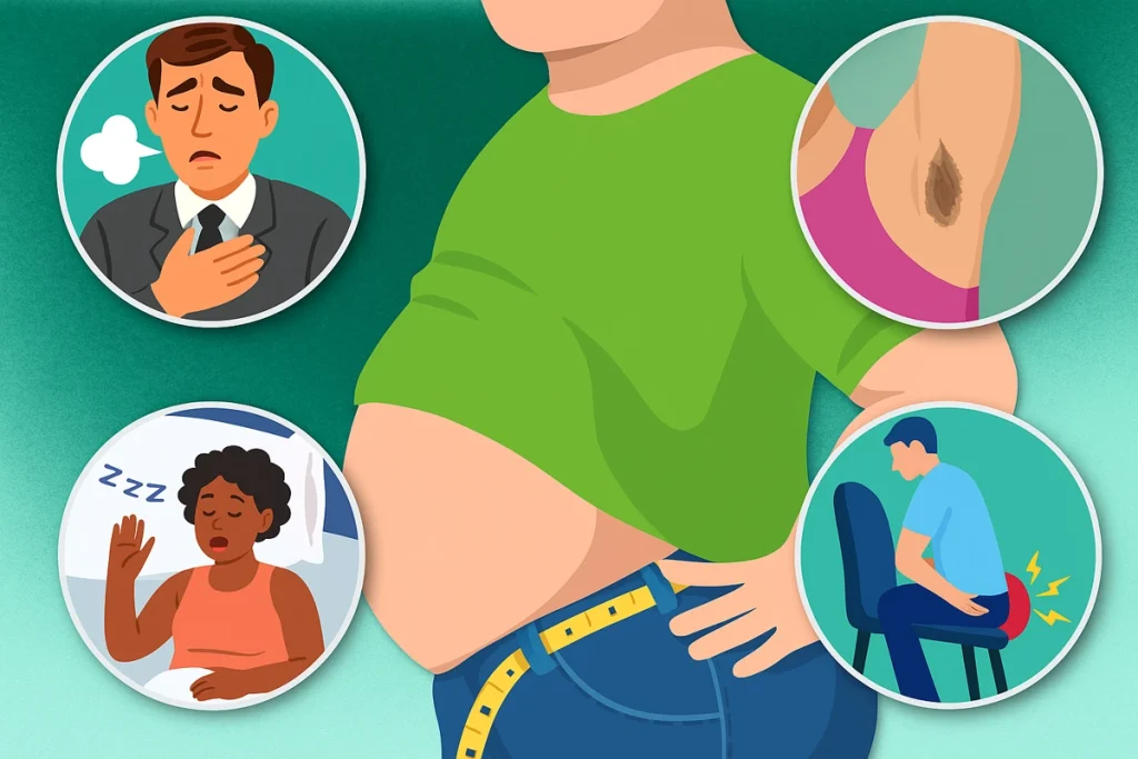 ۱۲ نشانه که می گویند اضافه وزن شما خطرناک است؛ چاقی بالینی چیست؟