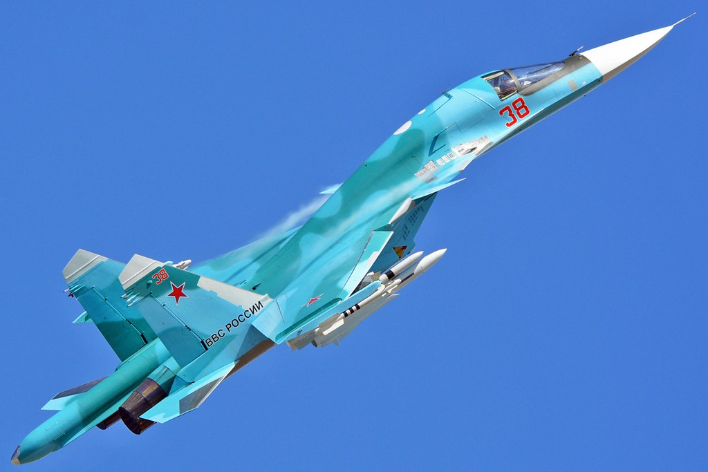جنگنده روسی Su-34 Fullback
