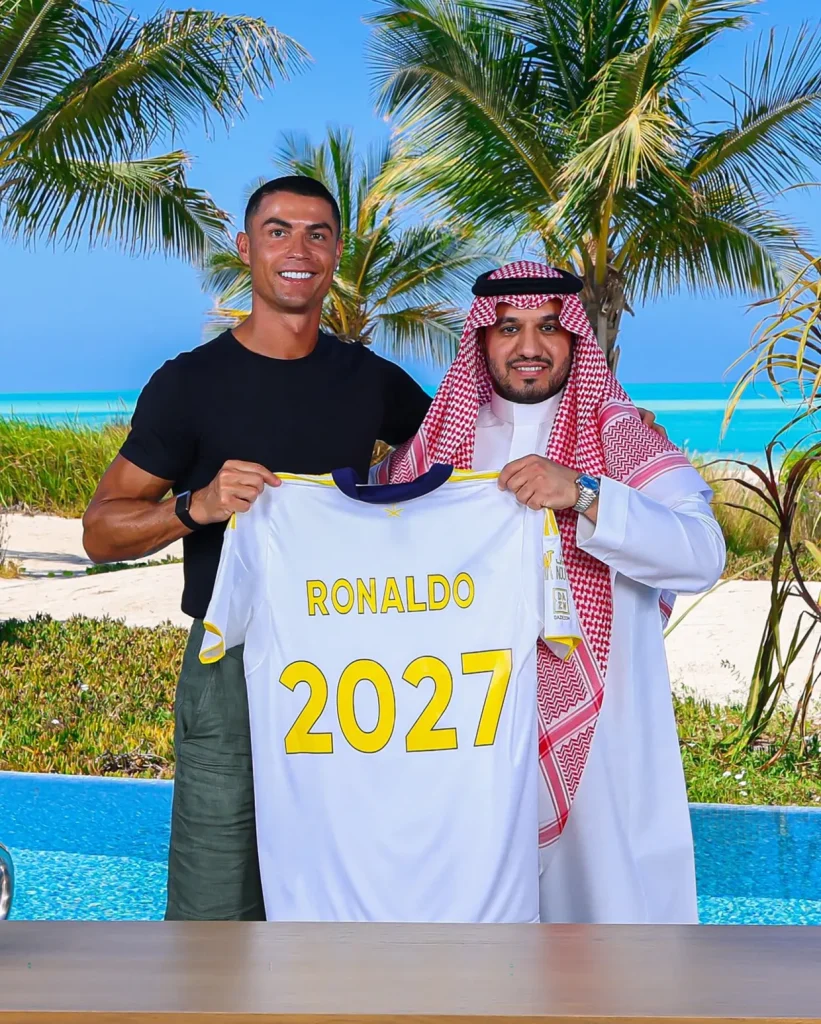 قرارداد جدید رونالدو با النصر