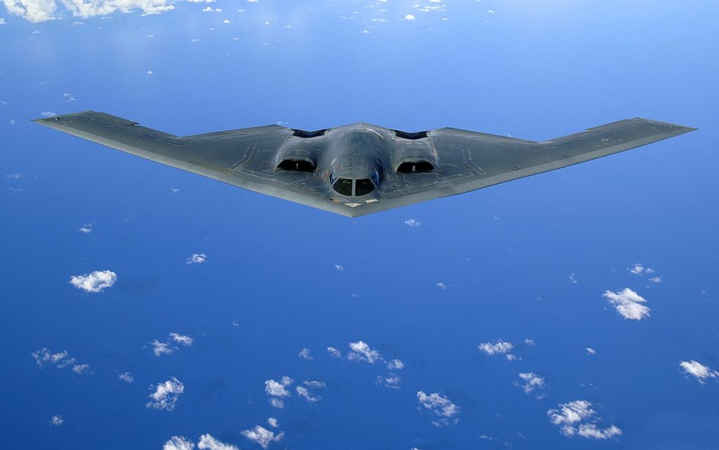 بمب افکن b-2 spirit bomber