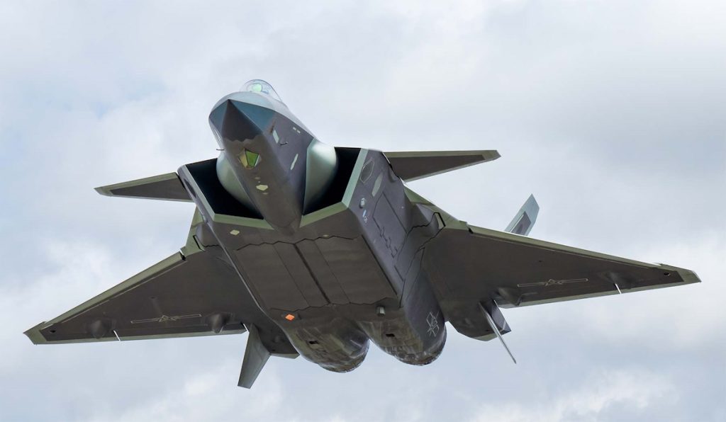 جنگنده چینی Chengdu J-20