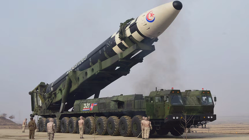 موشک Hwasong-15 کره شمالی
