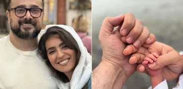 سپند امیرسلیمانی و مونا کرمی در میانه جنگ بچه‌دار شدند