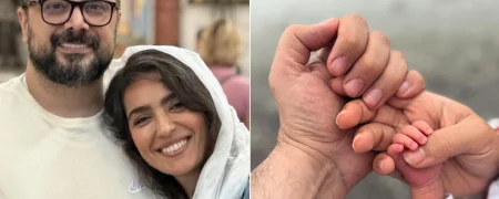 سپند امیرسلیمانی و مونا کرمی در میانه جنگ بچه‌دار شدند
