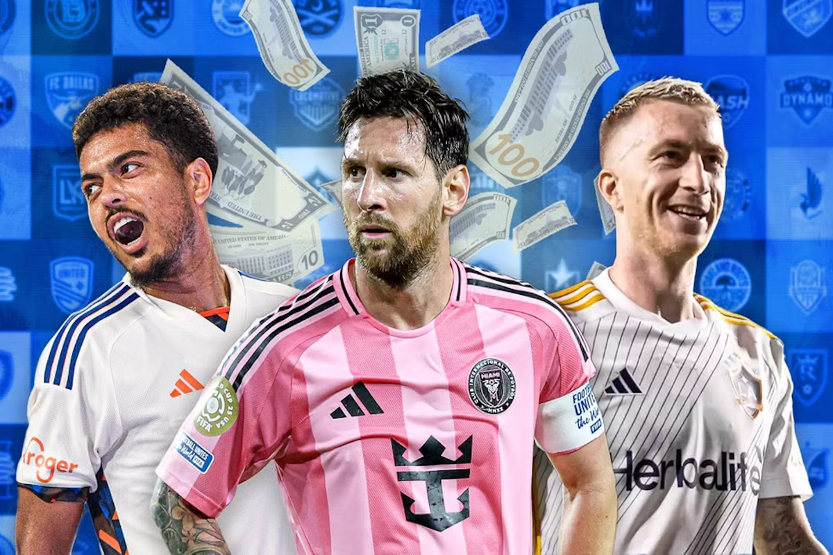 لیست دستمزد بازیکنان لیگ ام ال اس آمریکا