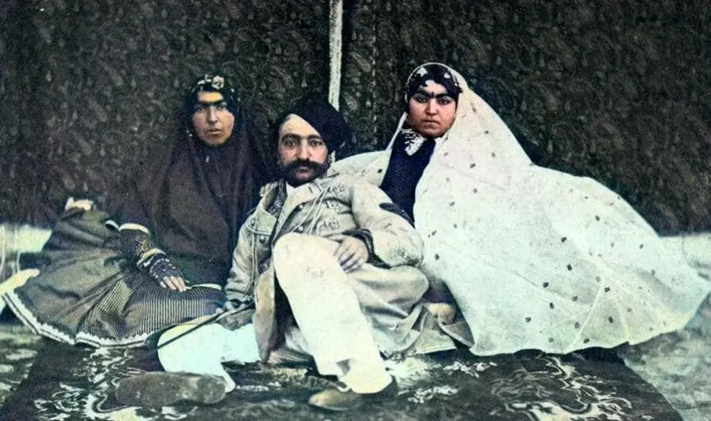 تصویری تاریخی و کمتر دیدهشده از همسران عقدی ناصرالدینشاه قاجار